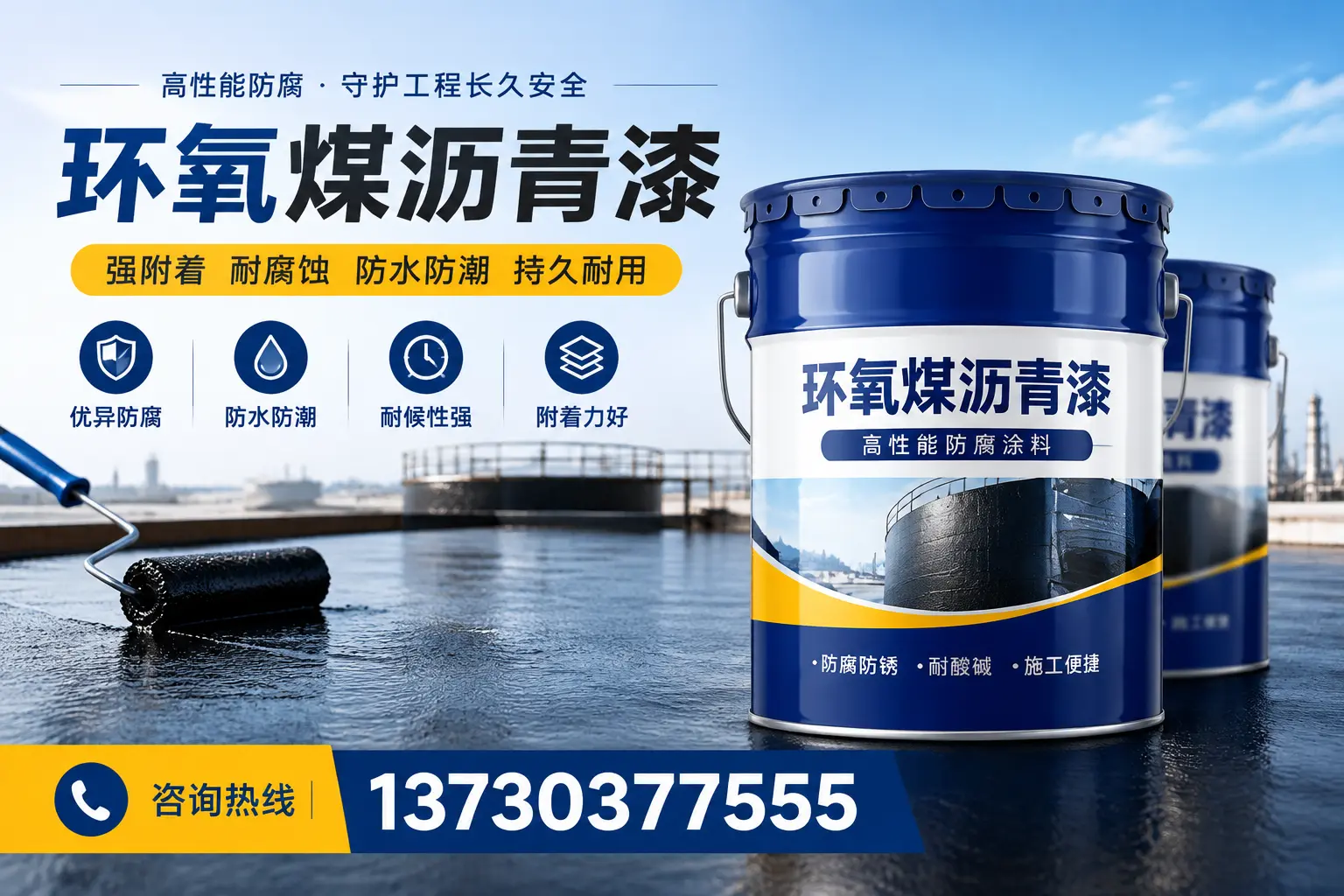 如何判断环氧煤沥青漆的质量?淮南消费者指南